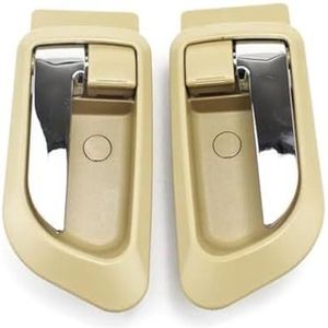 Handgreep Binnendeur Auto Auto-interieurdeurgrepen 2-delig Voor Great Voor Wall Hover H5, Voor Haval H3/H5, GWM X200, Beige 6105200-K80 Links En Rechts
