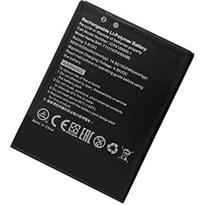 Bestome vervangende batterij compatibel met mobiele telefoon Smartphone telefoon Acer Liquid Z630, Z630S (T04) zoals KT.0010S.018, BAT-T11(1ICP4/68/88)