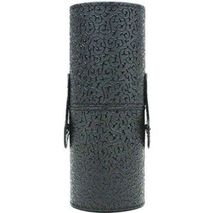 PU Lederen Cosmetische Bekerhouder Case Draagbare Reizen Gesp Make-up Borstel Pen Lege Opbergdoos Organizer Wit, Type 07, Pu Leather Makeup Brushes Holder, als beschrijving