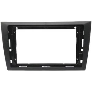 Voor VW Voor Golf 6 2008-2016 9 Inch 2 Din Auto Dvd-frame Stereo Paneel Frame Audio Dashboard Trim Facia Radio Speler Kit Interieuraccessoires(Frame Without Cable)