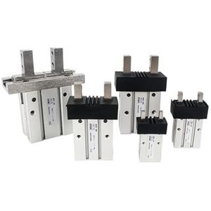SBSSYVLMV MHZ2 Pneumatisch pincet met dubbele werking 10D 16D 20D 25D 32D 40D, type vingercilinder, aluminium klemmen (Mhz2-40d)