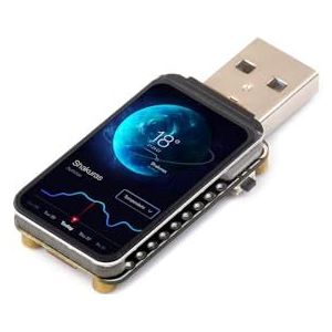 ESP32-S3 ontwikkelingskaart met 1,47 inch lcd-scherm, 172 x 320 262 K kleurendisplay, ondersteuning 2,4 GHz wifi en bluetooth 5, dual-core processor met frequentie tot 240 MHz, ingebouwde RGB-led