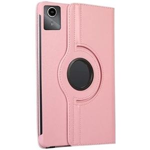 Tablet Case Geschikt for Lenovo Tab M11 2024 11inch TB-330FU 360 Graden Roterende Flip Stand Cover(Pink)