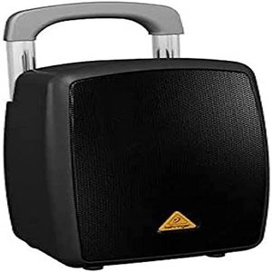 Behringer Europort MPA40BT-PRO zwarte luidspreker - luidspreker (2-weg, 1.0 kanalen, bedraad en draadloos, XLR/6,3 mm, 45-18000 Hz, zwart)