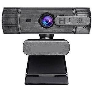 Webcam, Autofocus Webcam 1080P Web Camera Met Microfoon for Pc/Computer Usb Camera Web Cam Webcam Full HD 1080P for Conferenties, Live Streaming, Opname Laptopcamera
