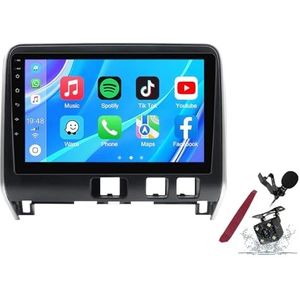 Android 14 Autoradio Sat Navi voor N-issan Serena (2016-2018) 9 Inch Touchscreen Multimedia Speler met Draadloze Carplay GPS Navigatie FM RDS Bluetooth 5G-WiFi SWC DSP,M120s