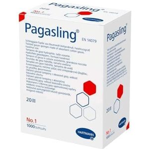 Hartmann Pagasling® Schlinggazetupfer, Unteril - 1000 stuks