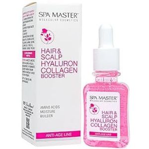 Hyaluron Booster voor haar en hoofdhuid met collageen ""Spa Master Professional - Roses Anti-age Line"" 45ml