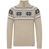 11 Project Trui 'Tim'  beige / blauw / wit