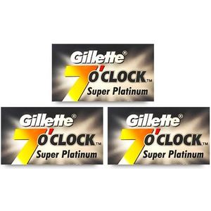 30 scheermesjes Gillette 7 O'Clock Super Platinum