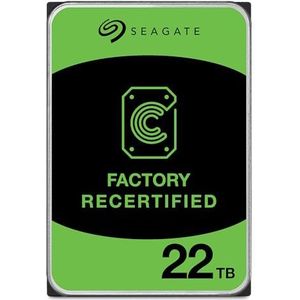 Seagate Exos X22 22TB Interne Server Festplatte ST22000NM000C 3,5 Zoll HDD SATA 6Gb/s 512E SED 7200RPM 512MB Cache (Refurbished)