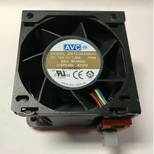 For High-Performance Chassis Fan for Efficient G7KP3 Server 6038 DBTC0638B2U 12V 1.20A LMNCBVYA