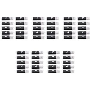 Goufride 50 x USB geheugen 2.0 geheugenstick flash drive 128 MB cadeau zwart