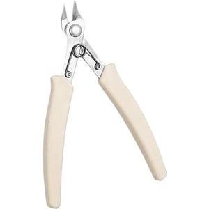 Platte punttang voor het verwijderen van diamanten, voor het snijden van metalen, zirkonia-sieraden, zeer sterke snijder, kleine tondeuse voor het verwijderen