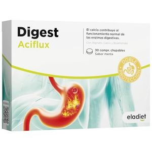 DIGEST ACIFLUX protect 30comp. is een voedingssupplement in traditionele tabletvorm. Het kan één of meerdere keren per dag worden genomen zoals geadviseerd. De verpakking bevat 30 tabletten Het is on