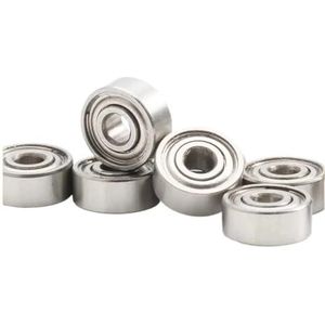 MR62 ZZ lagers 2 x 6 x 2,5 mm 10 stuks MR62ZZ MR62RS handstuk lagers voor videokaart hoge snelheid voor motor (SMR62zz roestvrij staal)