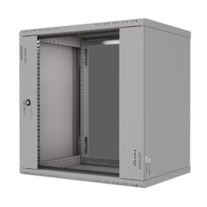 Stalflex Rack 19 inch 12U 450 mm PRO - Staal voor zware toepassingen - Rack en kasten voor netwerkapparatuur - Rackkast compatibel met planken