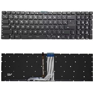 Laptoptoetsenbord voor MSI voor MS 16H7/16H8/16U1/16U6/16U7/16K2/16K4/16P1/16P5/16P7/16L2/1771/1772/1773/1781(SP RGB Backlit)