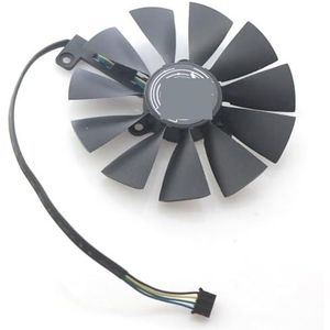 T129215SH T129215SU 12V 88mm Video Card Cooling Fan For ASUS for DUAL RTX2060 RTX2070 RTX2080 O8G-EVO Graphics(T129215SH-1pcs)
