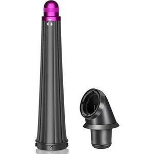 Dxyue 0,78-1,4 inch / 20-36 mm lang krulvat voor Dyson Supersonic haardroger HD01/ HD02/ HD03/ HD04/ HD07/ HD08/ HD15/ HD16, roze rood