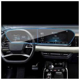 Displaybeschermfolie Voor A6 Le-tron 2025 Navigatieschermbeschermer Dashboardbeschermfolie Anti-kras(Split Film)