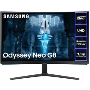 Samsung Odyssey Neo G8 computer monitor 81,3 cm (32") 3840 x 2160 Pixels 4K Ultra HD Zwart, Wit
