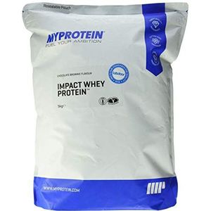 Myprotein Impact Whey Proteïne, Chocolate Brownie (chocolade brownie), 1 verpakking (1 x 5.000 g)