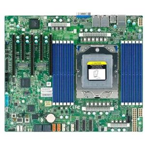 SUPERMICRO MBD-H13SSL-N. Ondersteunt AMD EPYC 9004 Socket SP5 processors. Tot 3 TB 3DS ECC RDIMM Bulk