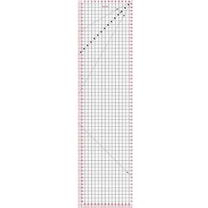 Fiskars Liniaal, ideaal voor patchwork, verschillende vormen, 15 x 60 cm, acryl, 1003898