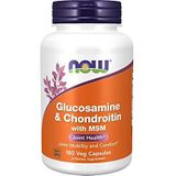 Now Foods Glucosamine en chhondroïne met MSM voor de gewrichten, 180 capsules