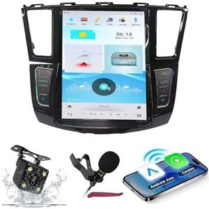 Android 15 Autoradio Navi voor I-nfiniti QX60 JX35 (2014-2019) 13.6 ""Touchscreen Car Multimedia Player met draadloze carplay GPS-navigatie Bluetooth5.0 HIFI FM 5G-WiFi SWC DSP MIC,6g+128g