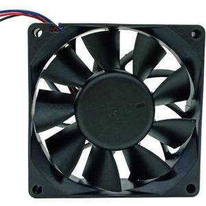Voor AVC DBTA0825B2U 80mm 12V serverbehuizingsventilator met PWM-regeling, 4200 RPM voor koeling en temperatuurregeling