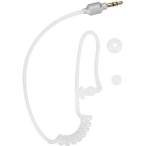 Bedrade oortelefoon Air Tube Mobiele telefoon Mono-oortelefoon In-ear stereo headset met 2 stuks oordop