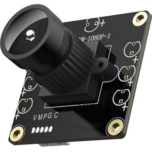 InnoMaker 1080P USB 2.0 UVC-camera, 130° groothoekcamera, Plug & Play voor PC, Raspberry Pi, Jetson Nano en SBC's. Ondersteunt Windows, Linux, Android en Mac OS.