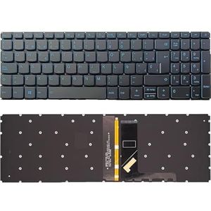 Russisch Spaans Brazilië Verlicht Toetsenbord voor IdeaPad 5-15ARE -15IIL 15IIL05 15ITL05 15ARE05 Engelse Toetsenborden SN20W65236(SP Blue Backligh)