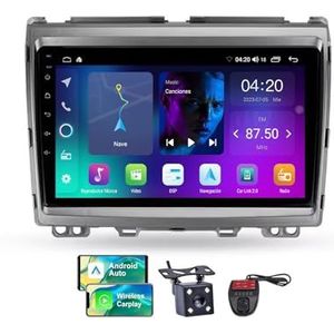 Android 13 Autoradio 9 Duim Touch Display Voor Mazda MPV LY 2006-2016 Met Draadloze Carplay Android Auto/4G WiFi/FM RDS DAB+/Buletooth 5.0/Bediening op het stuur + Camera en DVR(NF-1)