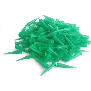 Utoolmart Industriële stompe tip taps toelopende dosering vult naald 18ga groen 100pcs