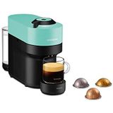 Krups XN920410 Nespresso Vertuo Pop aqua mint - Koffiezetapparaat met cupjes - Zwart