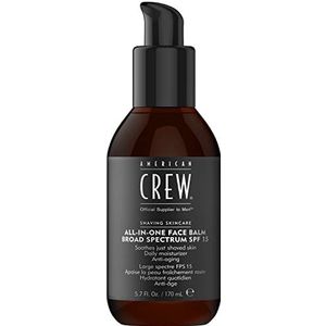 American Crew Shaving Skincare All-in-One Face Balsem, 170 ml, SPF 15