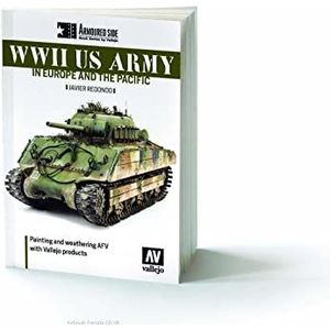 Vallejo 75019 Boek: Tweede Wereldoorlog US Army in Europa en de Stille Oceaan (NL)