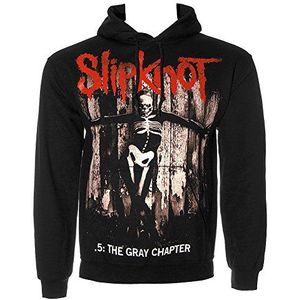 Slipknot Official Gray Chapter shirt met capuchon (zwart)