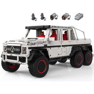 SPIRITS Afstandsbediening Auto Bouwstenen Set, MOC Off-road Voertuig Model Auto Kits, Uitdagende Pick-up Trucks Bouwspeelgoed, Cadeaus for Jongens 14+ Tieners Volwassenen (3686 Stuks, APP Afstandsbedi