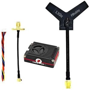 3W 3.3G Quadcopter Zender Ontvanger 16CH DC7V-36V Verbinding En Meerdere Kanaal Optie Lage Latentie Video