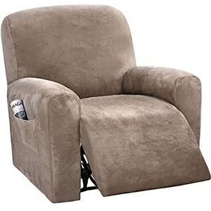Recliner stoel deksel fauteuil slipcovers 1 plakjes dikke stoel settnee deksels wasbare bankdeksel for kinderen en huisdieren Hoezensets