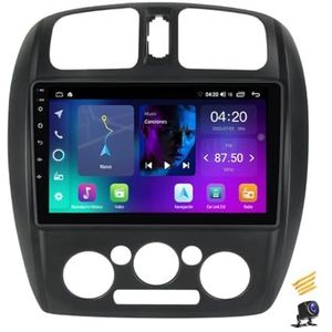 ZARAPLUS Android 13 2 DIN Bluetooth Autoradio 9 Inch Touchscreen Voor Mazda 323 Car Stereo Met AHD Achteruitrijcamera/GPS Navigatie/Stuurwielbediening/Multimediaspeler,NF1