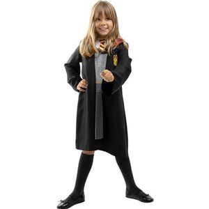 Funidelia | Hermelien Griffel kostuum voor meisjes Kostuum voor Kinderen, Accessoire verkleedkleding en rekwisieten voor Halloween, carnaval & feesten - Maat 7-9 jaar - Grijs/Zilver