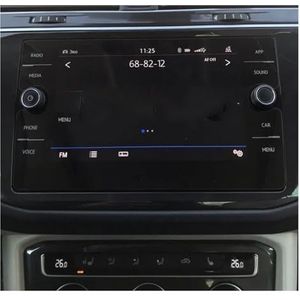 Screenprotector navigatie Voor Vw Voor Tiguan MK2 2017 2018 8 Inch Auto Infotainment Radio Gps Navigatie Screen Protector Gehard Glas Film Autonavigatiefilm