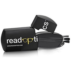 Opvouwbare Leesbril voor Dames en Heren, Opvouwbare Blauwlichtbril, Opvouwbare Leeszonnebril, met Vergroting +1 tot +3,5, Kwaliteitsbril Opvouwbaar in een Tas op Zakformaat. Read Optics