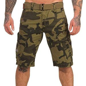 Geographical Norway Panoramique Herenshorts, basic, beige, XXL