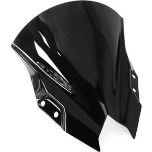 Voor Ninja 500 Voor Ninja500 SE 2024-2025 Motorfiets Voorruit Dubbele Bubbel Motorfiets Voorruit(Zwart)